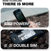 AGM M8 Rugged Basic Flip Phone, 4G Feature Cell Phone, Simple Mobile Phones, Waterproof | Drop-Proof, SOS Side Key, 104dB Powerful Speaker, Large Keypad&Fonts, Dual SIM