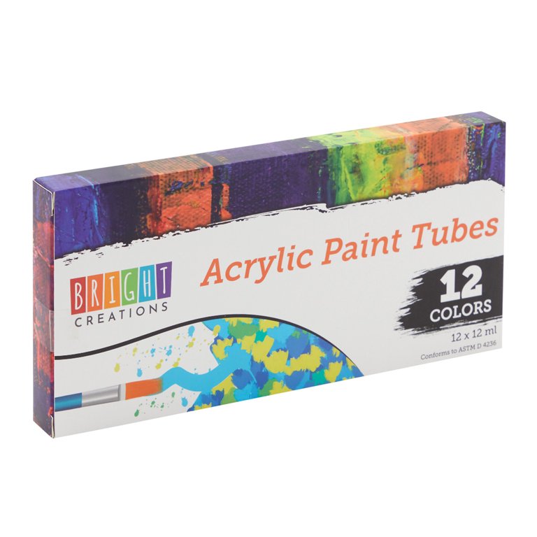  PATIKIL Paint Canvases for Painting, 2 Pack 12x12 Inch