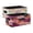 Purple Hues Blooming, variant on Felt Storage Bins 2-Pack Foldable Space-Saving Organizer For Home Office Purple Hues Blooming