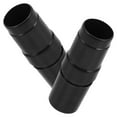 thumbnail image 1 of HEALEEP 2Pcs Vacuum Cleaner Hose Adapter Converter Black Reusable Plastic For Home Users In Household Cleaning, 1 of 8