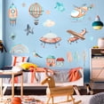 thumbnail image 1 of XWSHYW Pegatinas de Pared Adhesivo Decorativo para Pared Dormitorio con Diseño de Avión, Nave Espacial Caliente, 1 of 6