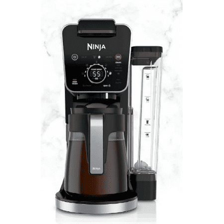 Ninja Cfp300 Dualbrew Specialty Coffee System Single Serve K Cup Pod Compatible 12 Cup Drip Coffee Maker Glass Carafe Walmart Com Walmart Com