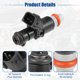 thumbnail image 3 of Coche Combustible Inyector Boquilla para Honda Accord Civic - 4 Uds Negro, 3 of 7