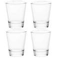 thumbnail image 1 of BCnmviku Juego de vasos de chupito de 1,5 oz con vaso de chupito transparente de base pesada (paquete de 4), 1 of 1