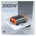 thumbnail image 4 of 2000W Pure Sine Wave Inverter 12V/24V/48V/60V to 110V Converter for Home, RV ,Easy to Operate, 4 of 5