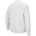 thumbnail image 2 of Men's Colosseum White Alabama Crimson Tide Arch & Logo Crew Neck Sweatshirt, 2 of 4