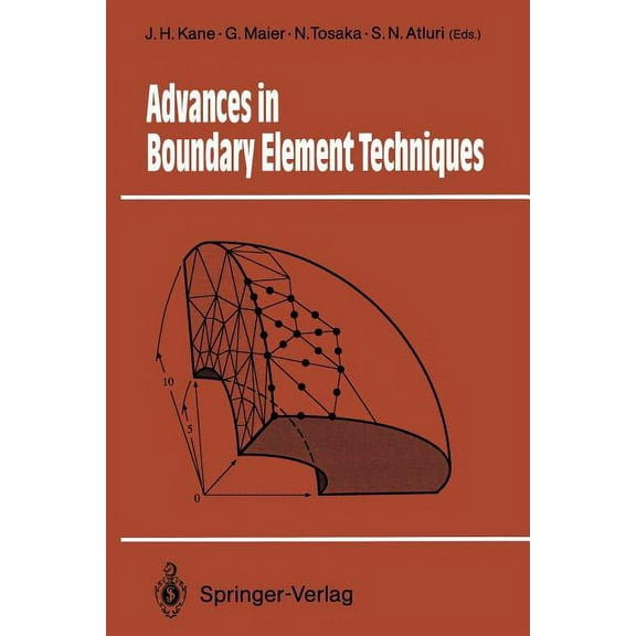Springer Computational Mechanics Advances in Boundary Element Techniques, (Paperback)