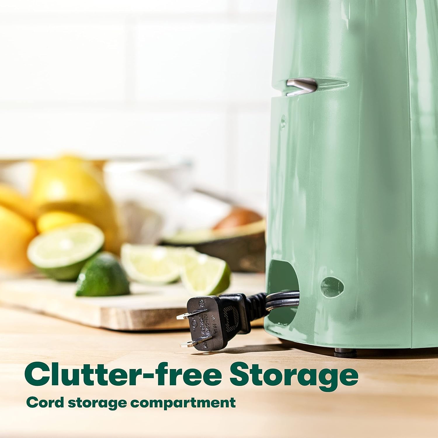 Electric Can Opener and Knife Sharpener, Multifunctional Jar and Bottle Opener with Removable Cutting Lever and Cord Storage, Stainless Steel Blade, Sage