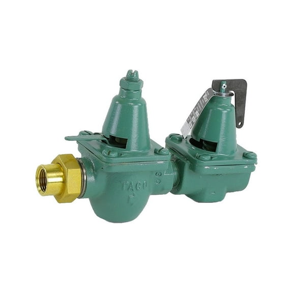 Taco 334-T3 Taco Dual Unit Valve (Threaded), replacement for 334-T4