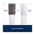 thumbnail image 2 of For Blue Pure 411 Series SmokeBlock Replacement Filter, Fits Blue Pure 411 Auto, 411 and 411+ 2Pc,2 x Air filter,White, 2 of 8
