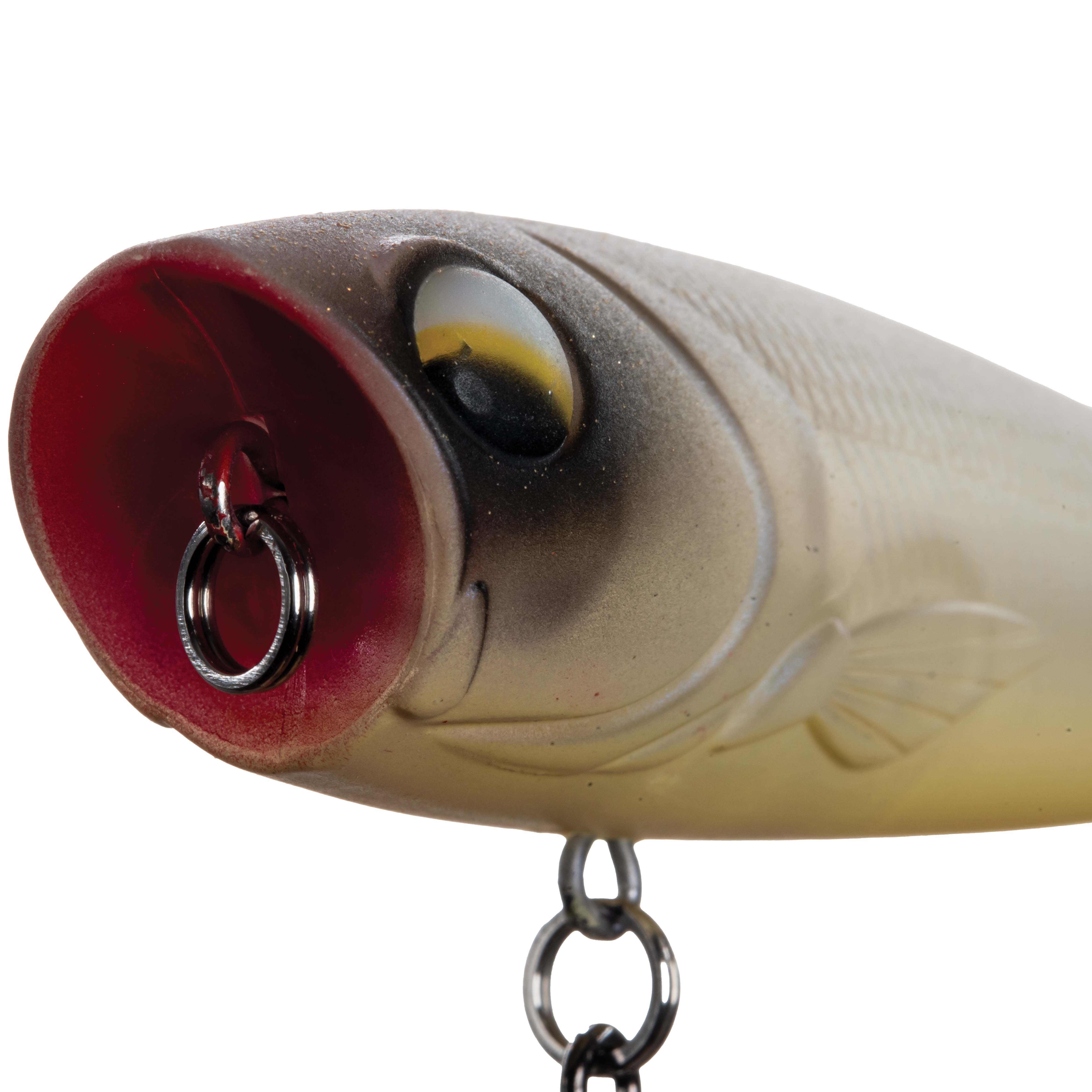 (3 pack) Ozark Trail Freshwater Popper Fishing Lure, Lemon Sorbet, 1/4 oz