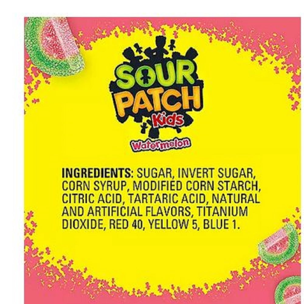 Sour Patch Watermelon Soft & Chewy Candy (2 Oz, 24 Pk.)