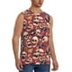 thumbnail image 2 of Fotbe Skull record Guitar music Men's Camiseta sin Mangas Estampada para Hombres, Playera Casual para Gimnasio, Entrenamiento, Playa-XX-Large, 2 of 7