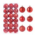 thumbnail image 3 of TUITOONM 72PCS Solid Color Christmas Balls Pendant Sets Shatterproof Christmas Tree Decorative Props for Festival Wedding Home Party Supplies Winter Decoration, 3 of 5