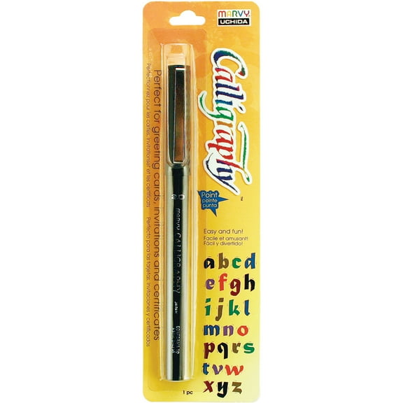 Uchida Calligraphy Marker 2mm-Black