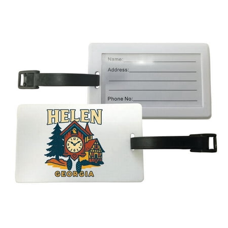 Helen Georgia Vintage Design Souvenir Luggage Tag