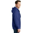thumbnail image 3 of Sport-Tek F282 Super Heavyweight Full-Zip Hooded Sweatshirt, Dark Green, 4XL, Mens Hoodies and Sweatshirts, 3 of 6