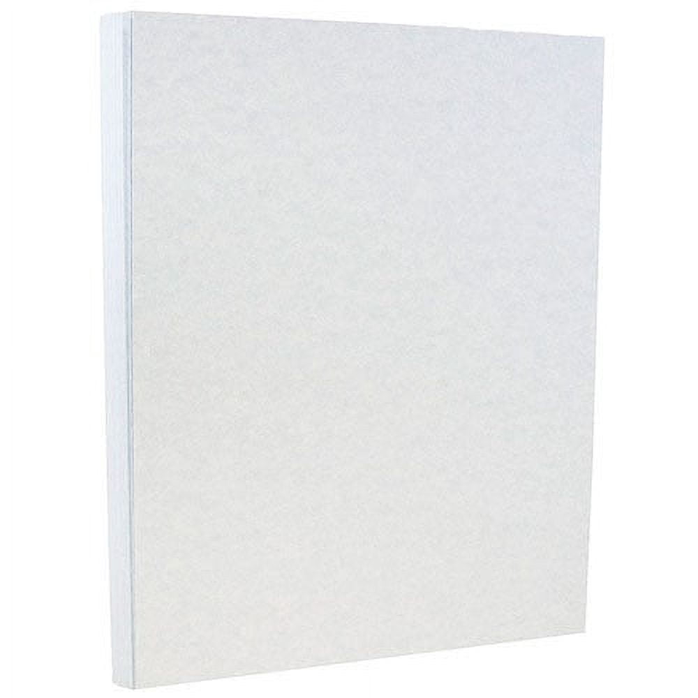 JAM Paper Parchment, 8 1/2 x 11, Blue Parchment, 65lb, 2 packs of 50