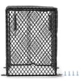 thumbnail image 1 of Pet Reptile Anti scald Lamp Mesh Cover Day Night Ceramic Light Bulb Heating Lampshade(Cubiod), 1 of 12