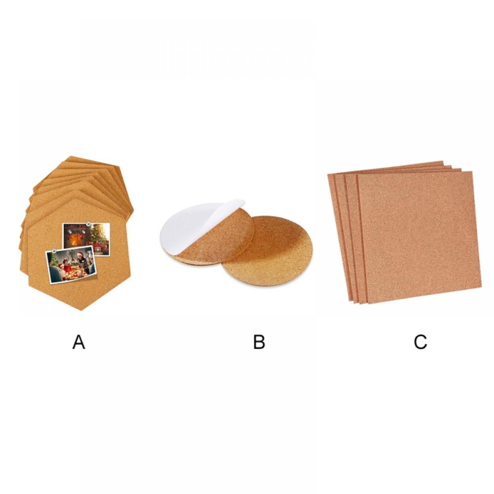 Popvcly Cork Board Bulletin Board Cork Boards for Walls with Frame Cork
