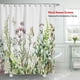 thumbnail image 3 of Cortina de ducha con gancho, cortinas de baño de acuarela, tela de poliéster a prueba de moho, pantalla de bañera, decoración de baño para Juegos de accesorios de baño flores y arboles 180*200 Cateissary HA071403-19, 3 of 6