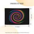 thumbnail image 2 of DouZhe Abstract Rainbow Vortex Sign Banner, Hanging Banners Backdrop Festive Party Decor for Indoor Outdoor, 47 x 71 Inches, 2 of 7