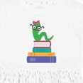 thumbnail image 4 of Inktastic Bookworm Girls Reading Girls Toddler Dress, 4 of 5