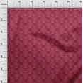thumbnail image 2 of oneOone Cotton Silk Fabric Floral Block Printed Fabric 1 Yard 42 Inch Wide, 2 of 4