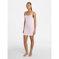 thumbnail image 2 of No Boundaries Sleep Pointelle Slip, Women's XXS-3X, 2 of 5
