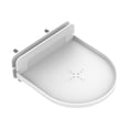 thumbnail image 4 of WEUVEB White Plastic Speaker Brackets Stand for Wall Mount Keeps Electronics Safe, 4 of 7