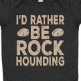 thumbnail image 4 of Inktastic Rather Be Rock Hounding Geology Boys or Girls Baby Bodysuit, 4 of 5