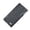 Black, variant on Fashion Stripe Long Wallet Artificial Leather Solid Color Men Business Open Purse Multiple Card Slots Clutch Bag A