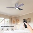 thumbnail image 2 of Matthews Fans - Irene-3HLK Three Blade Flush Mount Ceiling Fan with Integrated, 2 of 6