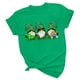 thumbnail image 5 of Puntoco blusas sueltas casuales con estampado interesante y cuello redondo para mujer Puntoco Puntoco-4673, 5 of 7