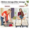 thumbnail image 5 of MUZPU Packing Cubes for Travel 7 Pcs Foldable Set Lightweight Luggage Organizers Beige, 5 of 5