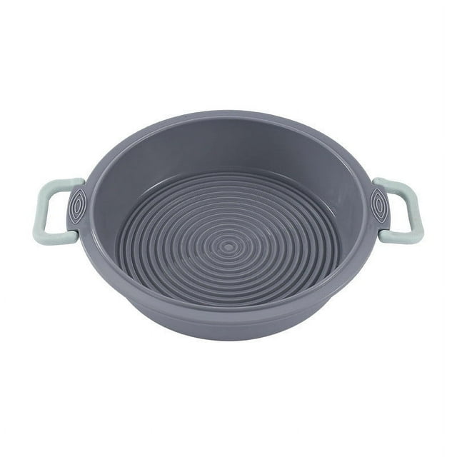 Round Cake Baking Pan Safe Food-Grade Utensils Microwave Oven Dishwasher Safe 1-Pack