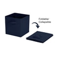 thumbnail image 4 of Mainstays Storage Cube Basket Box, Foldable, Home Organization, Main Materials Are Non Worn Fabric and Paper Card, Perfect for Nursery, Playroom Etc., 4 of 6
