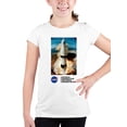 thumbnail image 2 of Officially Licensed Nasa Saturn V Rocket Launch Art Youth's T-shirt, 2 of 3