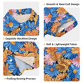 thumbnail image 3 of Dailycode Small Short Sleeve Button Down Shirts Vibrant Cartoon Daisies Casual Shirt 3-10 Years, 3 of 9