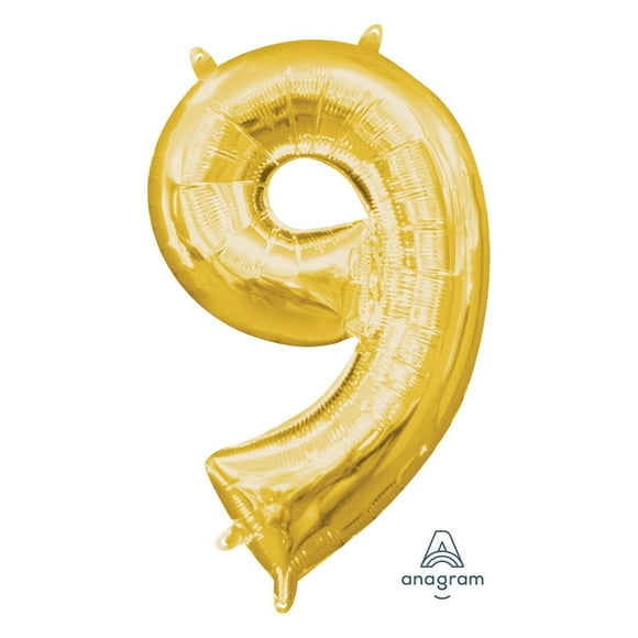 Anagram International Party Eh! Gold Mini "0" Banner, Includes one piece