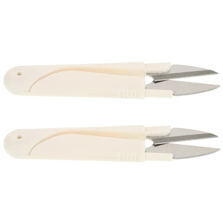 FRCOLOR  2 Pcs Sew Fabric Scissors Sewing Stainless Steel Wire Trimmer