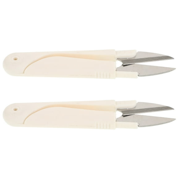 FRCOLOR  2 Pcs Sew Fabric Scissors Sewing Stainless Steel Wire Trimmer