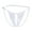 White, variant on XMMSWDLA Cotton G-String Thongs for Women Adjustable Thong Underwear Low Waist Women's Panties No Show Women Thong Underpants Black 3XL Seamless Thongs for Women