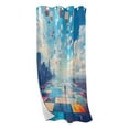 thumbnail image 2 of Blackout Curtains Window Curtain for Bedroom Living Room 1 Panel 82"x52" Endless Square, 2 of 8