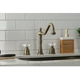 thumbnail image 3 of Kingston Brass Heritage 8" Center Kitchen Faucet without Deck, 3 of 5
