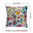 thumbnail image 4 of BANET Set of 2 Pillow Sham Cute Standard Size Pillow Case with 22x22in, 4 of 7