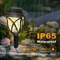 thumbnail image 2 of TopZoo Solar Lights Outdoor Pathway, 6 Pack Solar Garden Stake Lights for Yard Patio Walkway Planter Pool, LED Waterproof, Warm White, 2 of 6