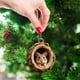 thumbnail image 4 of Adorno Navideño Colgante de Acrílico con Estampado de Animales Navideños | Regalo Ideal para Familiares y Compañeros de Trabajo | Impresión a Doble Cara | Material Acrílico Resistente | 8 X 8 Cm | Re, 4 of 7