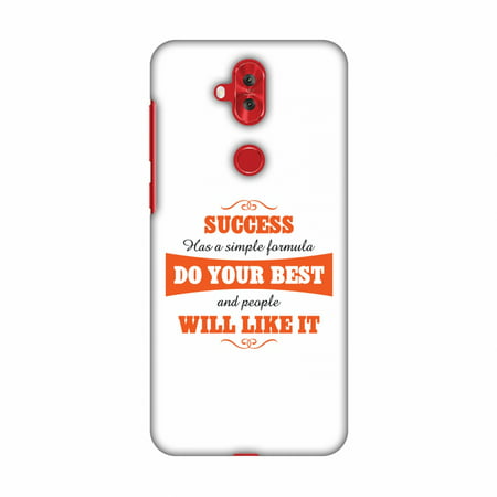 Asus Zenfone 5 Lite ZC600KL Case - Success Do Your Best, Hard Plastic Back Cover, Slim Profile Cute Printed Designer Snap on Case with Screen Cleaning