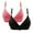 Watermelon Red2, variant on Diufon 2 Pack Wireless Comfortable Bra for Women Polka Dot Printed Deep V Neck Bras Casual Everyday Bralettes
